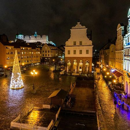 Apartament Rynek Sienny 1 Štetín Exteriér fotografie